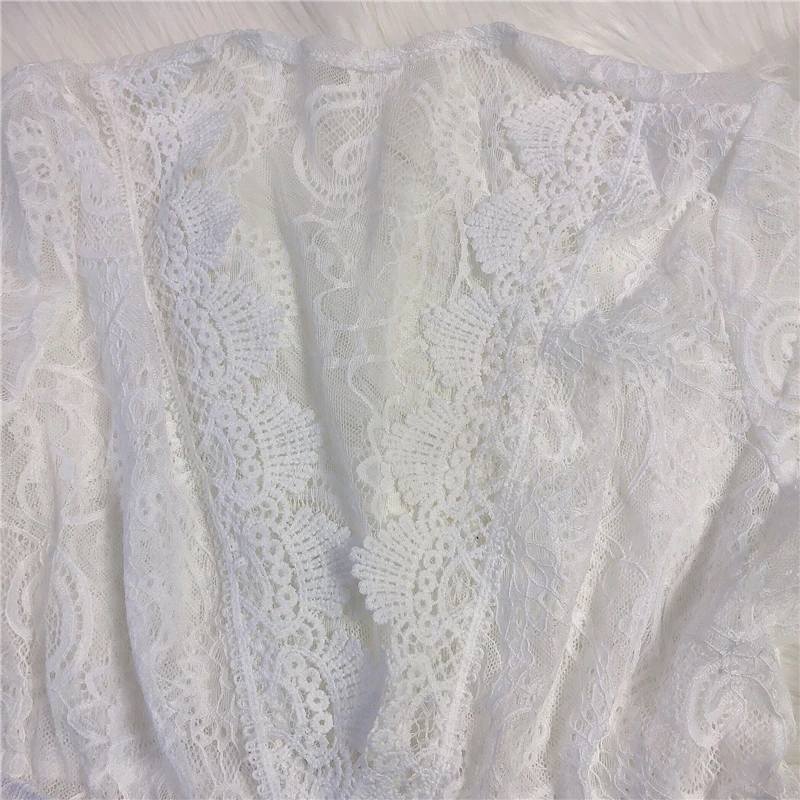 Shopfiy Hot Sale Lace Hollow Crochet Swimsuit Cover Ups Bathing Suit Beachwear Tunic Beach Dress Hot