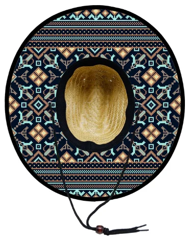 Popular Outdoor Straw Hats Gardening Fisherman Sunscreen Tribal Men Straw Hat Australia