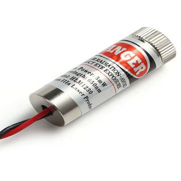Laser Diode Positioning Line Page Turning Pen Fiber Lamp Diode 650nm Low Power Infrared Ray Laser Module