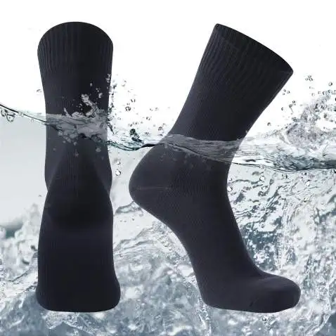 Waterproof Breathable Socks Men Water Cycling Socks Climbing Hiking knee high socks