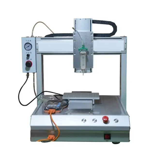 Lcd Glue Dispensing System Ic Bonding Machine With 3 Axis For Glue Epoxy Adhesive Dispensing