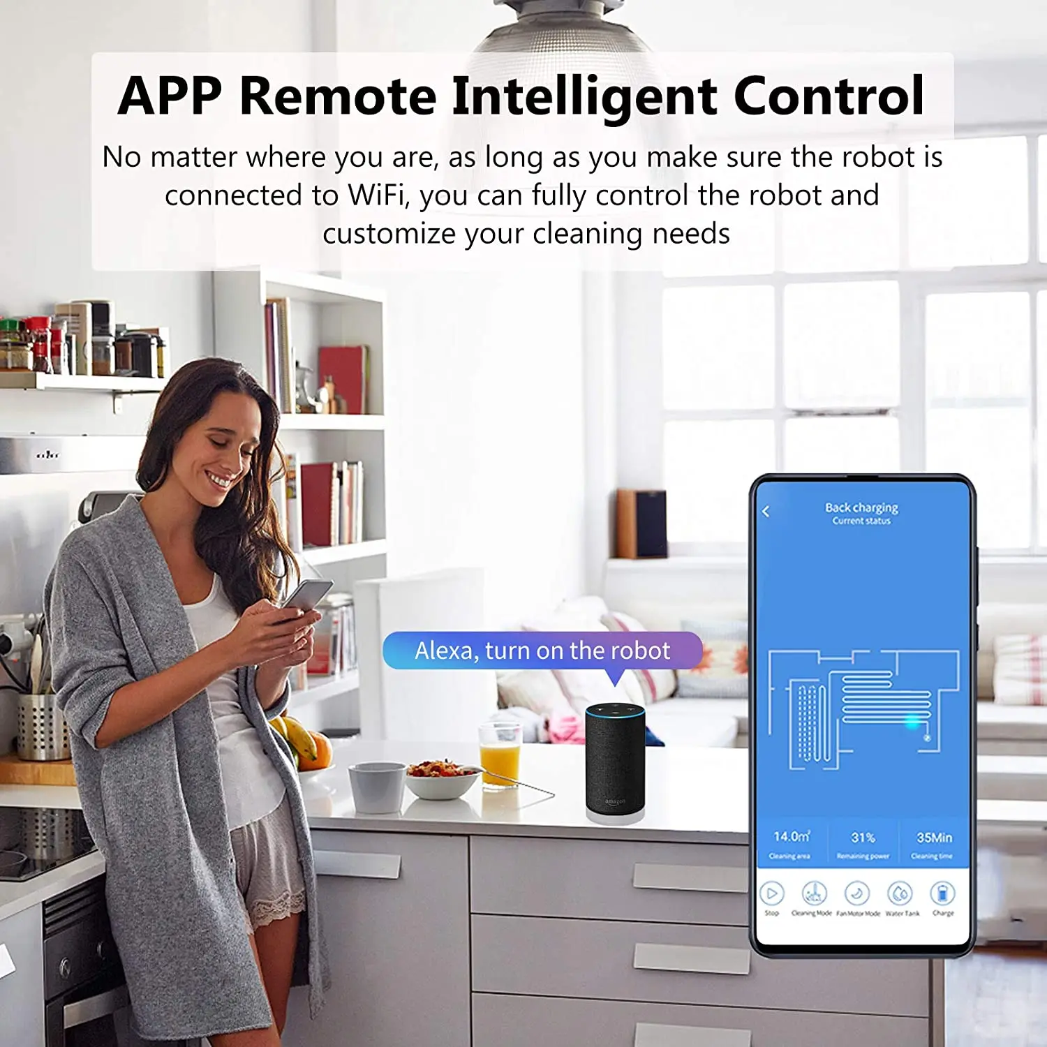 Робот-пылесос TECBOT OEM для сухой и влажной уборки 0
