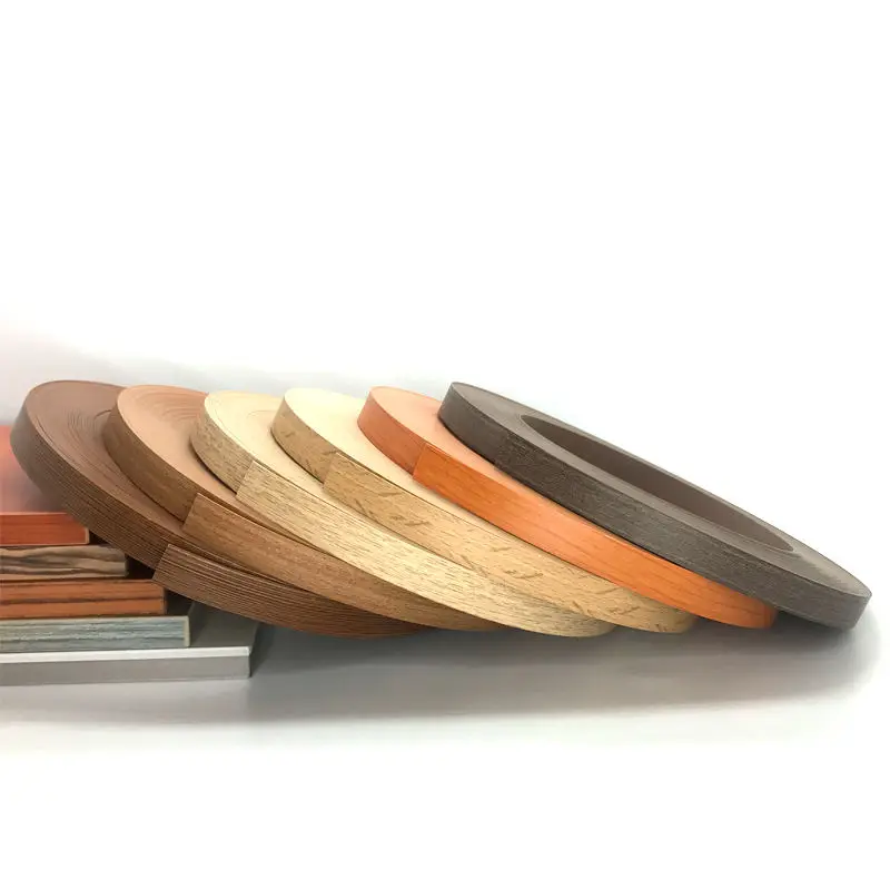 PVC Edge Banding for Furniture Cabinet Matt Solid Color PVC Edge Banding PVC ABS Edge