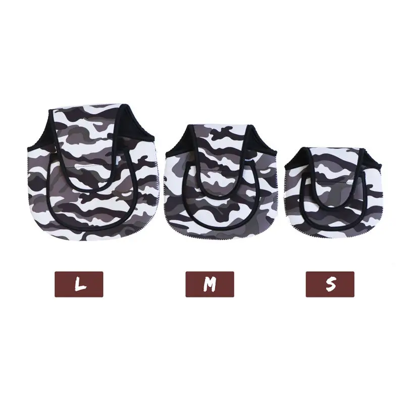 Custom Camouflage Durable Lure Protective Gear Cover Spinning Fishing Reel Bag