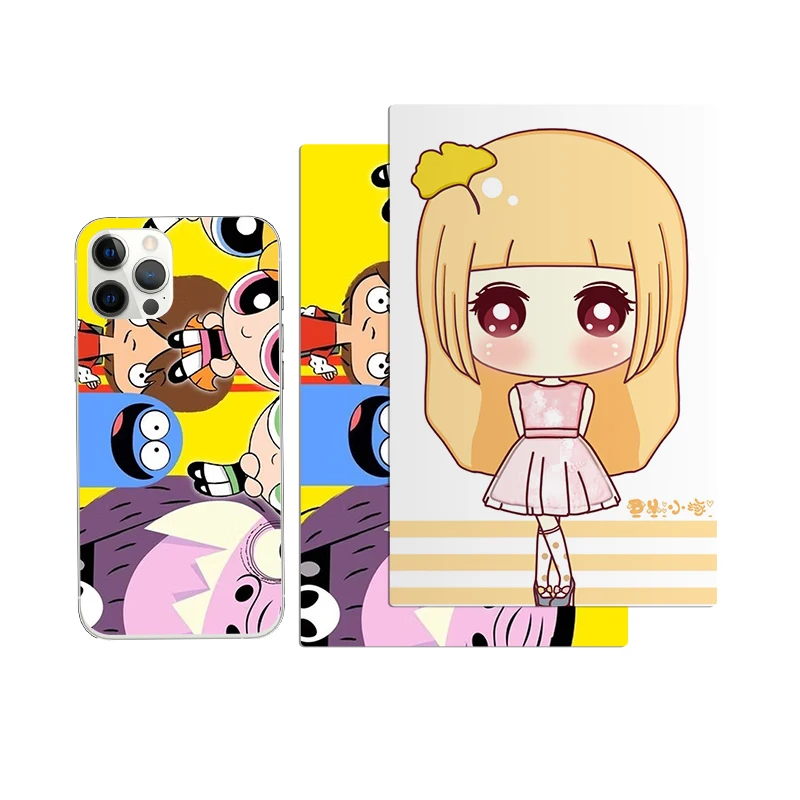 3D Relief Film Phone Back Sticker For Screen Protector Cutting Machine Universal Mobile Sticker Skin