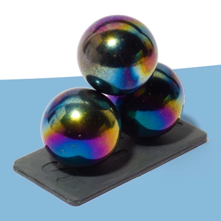 Magnetic Hematite ball for stress and anxiety relief Magnetic Ball for Daneng Stress Ball 33 mm diameter sphere magnet for fun