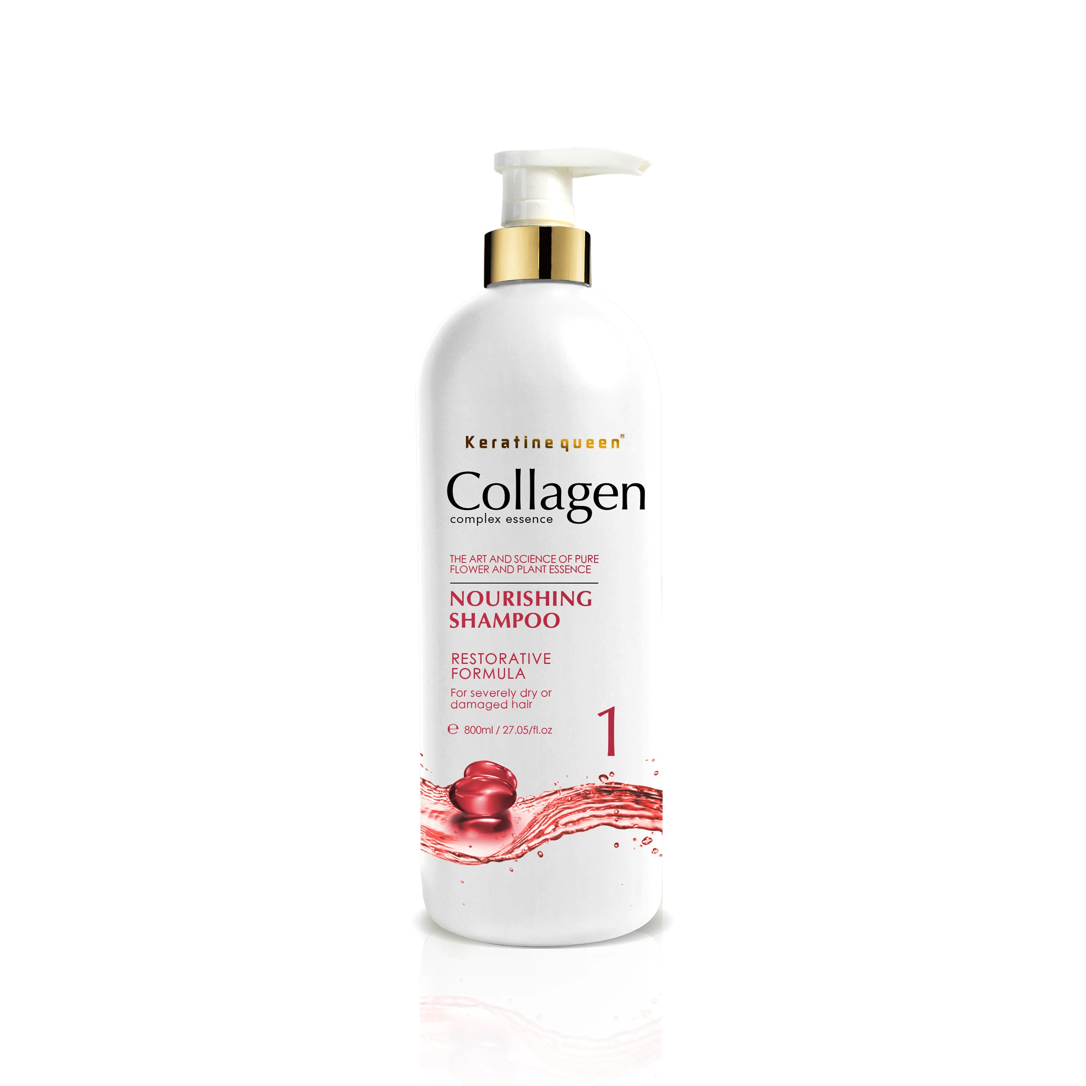 Collagen Hair Treatment Privtal Label Collagen Hair Shampoo OEM/ODM Keratin hair Care Set
