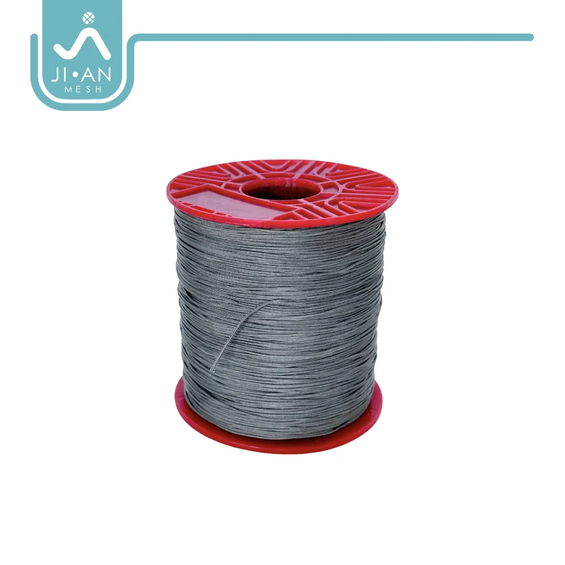 500M Polyester cord use for folding screen pleated mesh rope net screen pull thread for pleated insect screen mesh rope