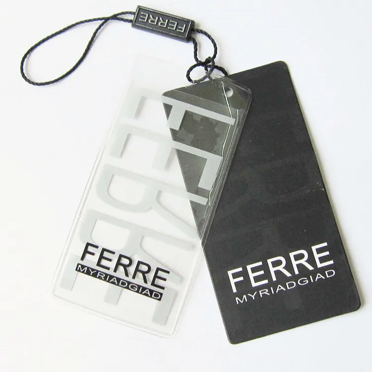 
Custom Paper Hang Tag Folded Swing Tag for Clothing and Shoes 