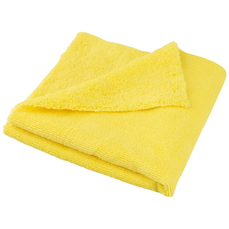 Microfiber fabric towel New yellow Long Short Piles Towel Five Colors Microfiber Cleaning Car Cloth