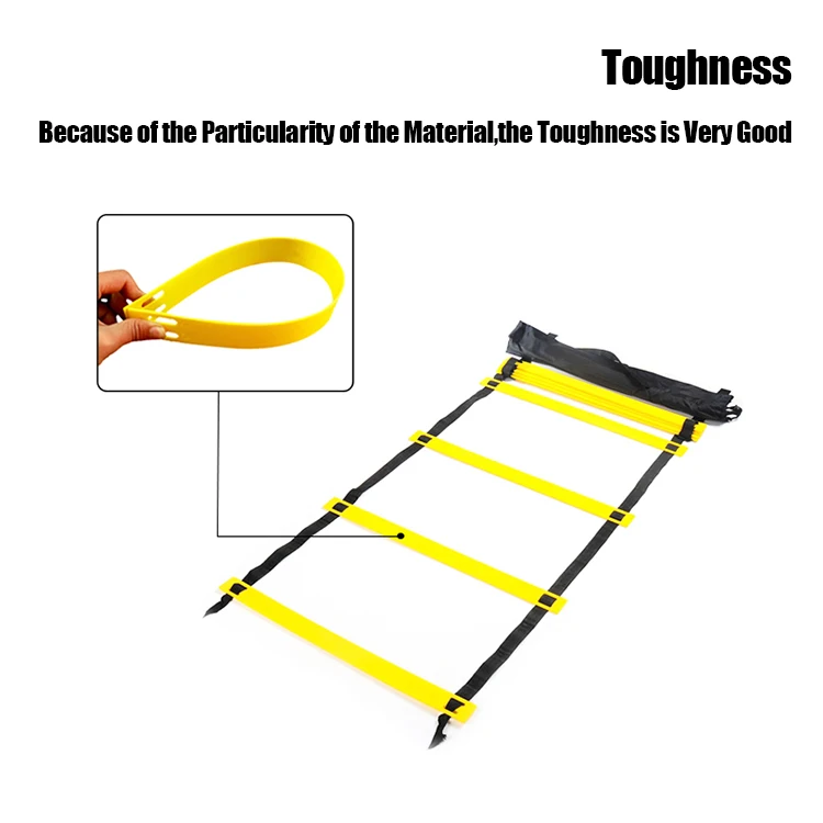 Wholesale Durable Sport Exercise Workout Training Agility Ladder Set with Carry Bag