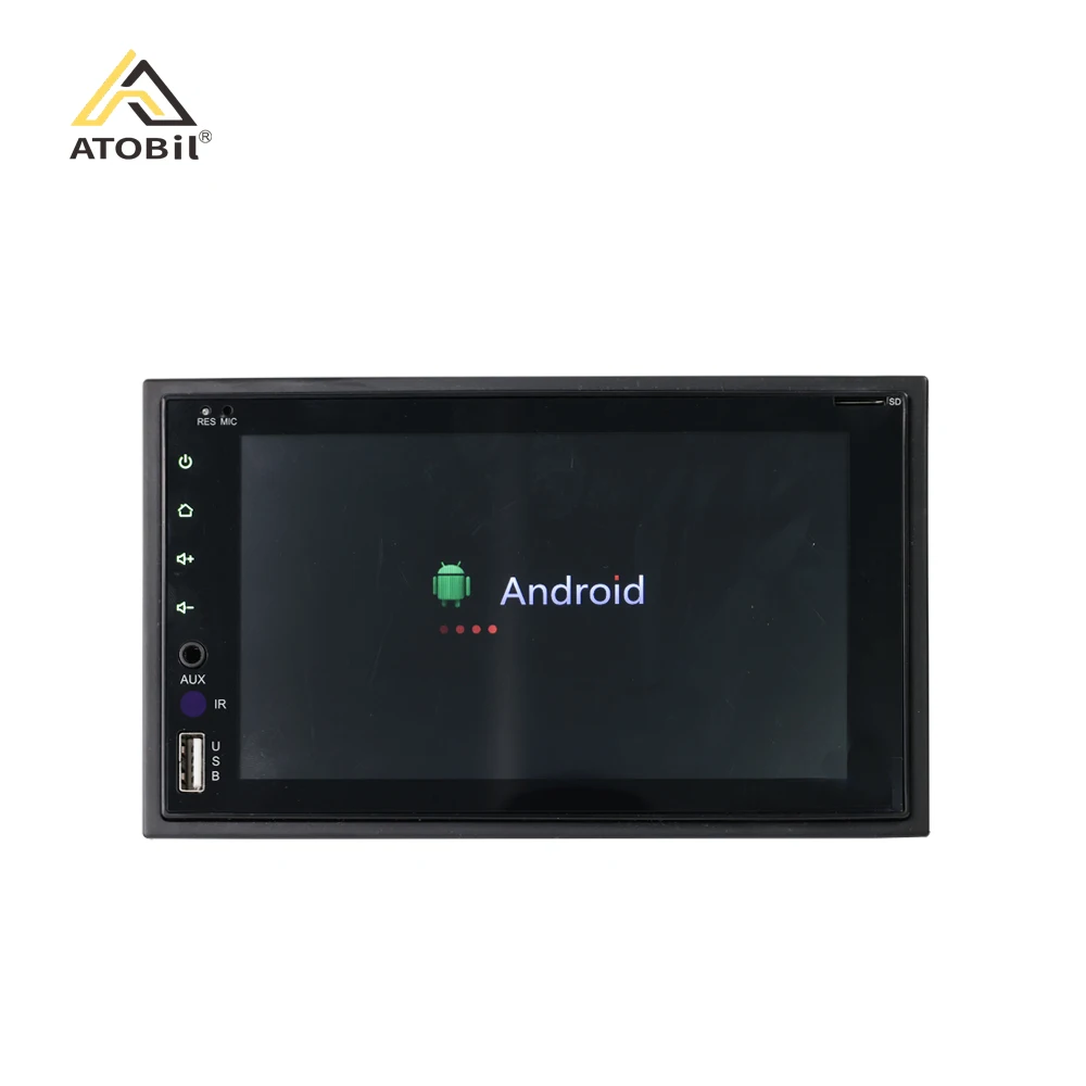 6.2inch universal car android radio touch screen car radio with GPS Navigation AUX