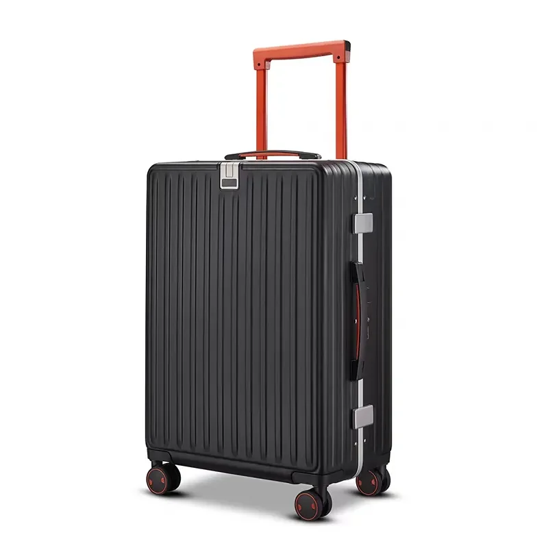 Free sample Suitcase with tsa lock 360 degree universal wheels Suitcase travel trolley luggage sets with tsa lock zipper less