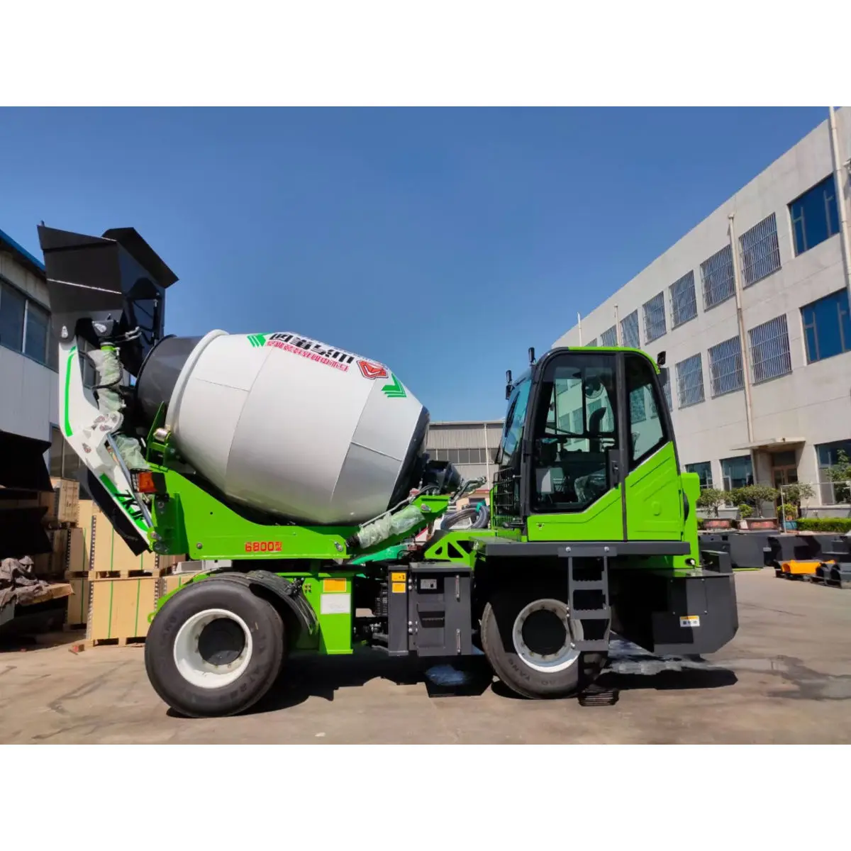 Good Quality Concrete Mixer Truck Drum Transfer Cement Mixing Tank Trailer Price