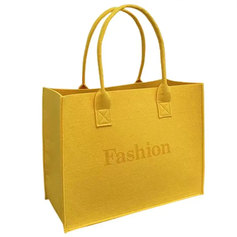Non Woven Christmas Gift foldable Felt Shopping Bags With Handles