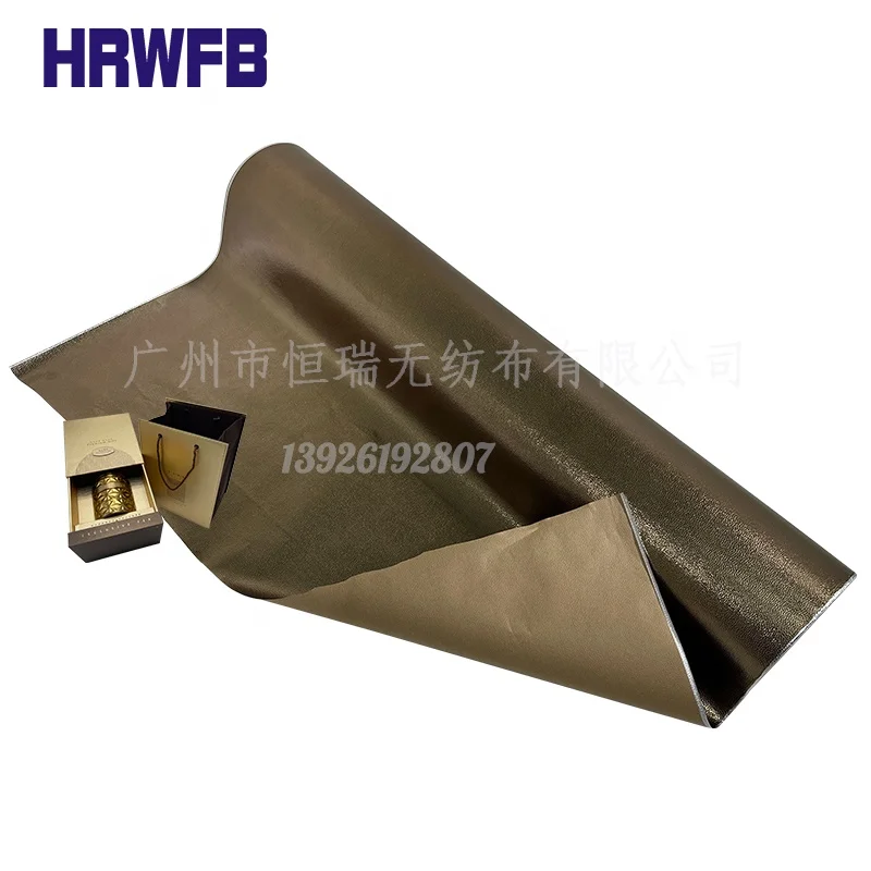 Factory Price Roll Form Waterproof Aluminum Foil Coated Nonwoven Polypropylene Fabric