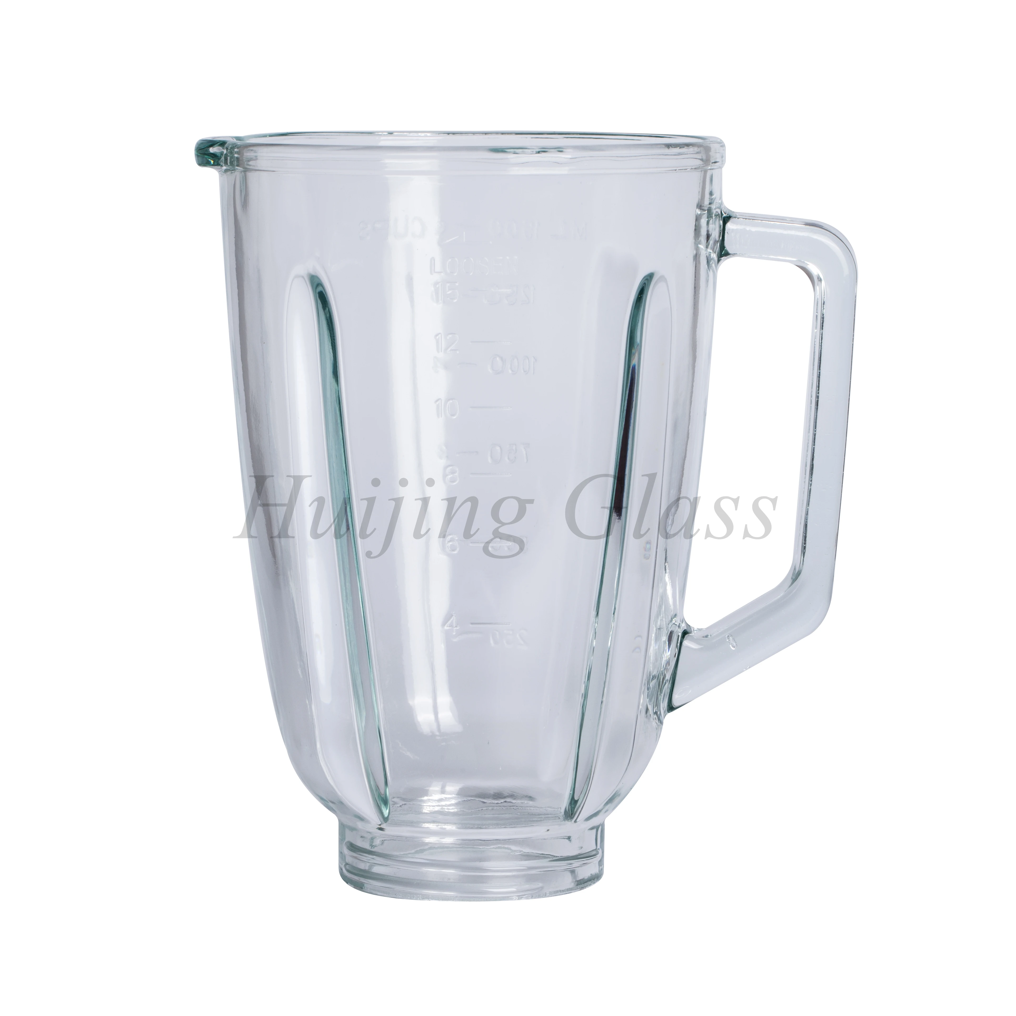 (688)China manufacturer high quality vaso de vidrio national blender mixer  blender spare parts glass jar good price