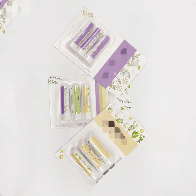 Aromatherapy  Nasal Inhaler blank stick for Essential Oil  Inhaler Tube with Good Wicks