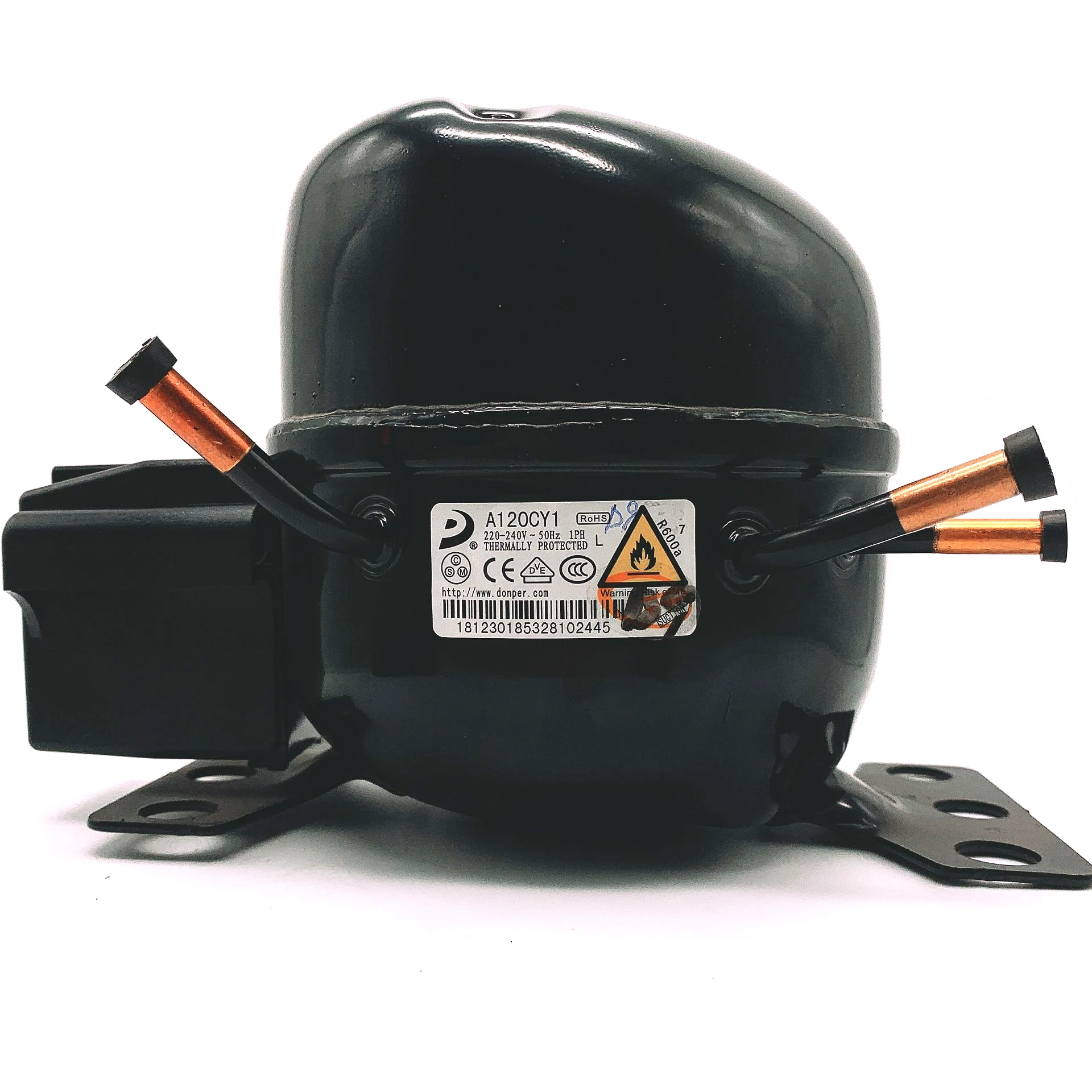 Mini  R600 1/8HP 220-240V/50Hz  Refrigerator Compressor A120CY1 for refrigerator/chest freezer