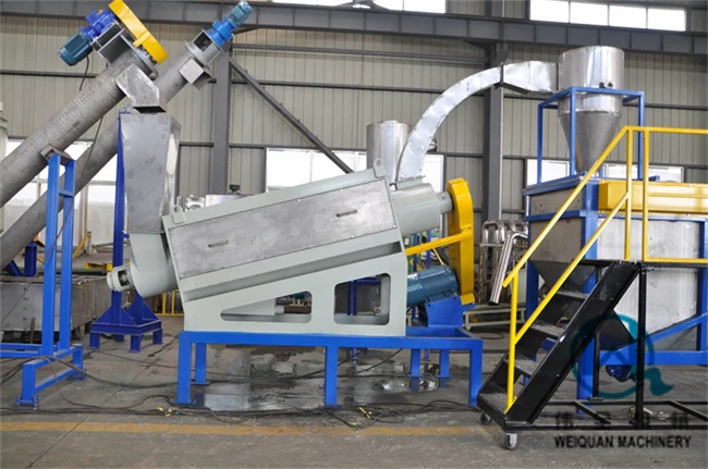 AWS-PET Famous Brand Motor Plastic Recycling Washing Machines Sale