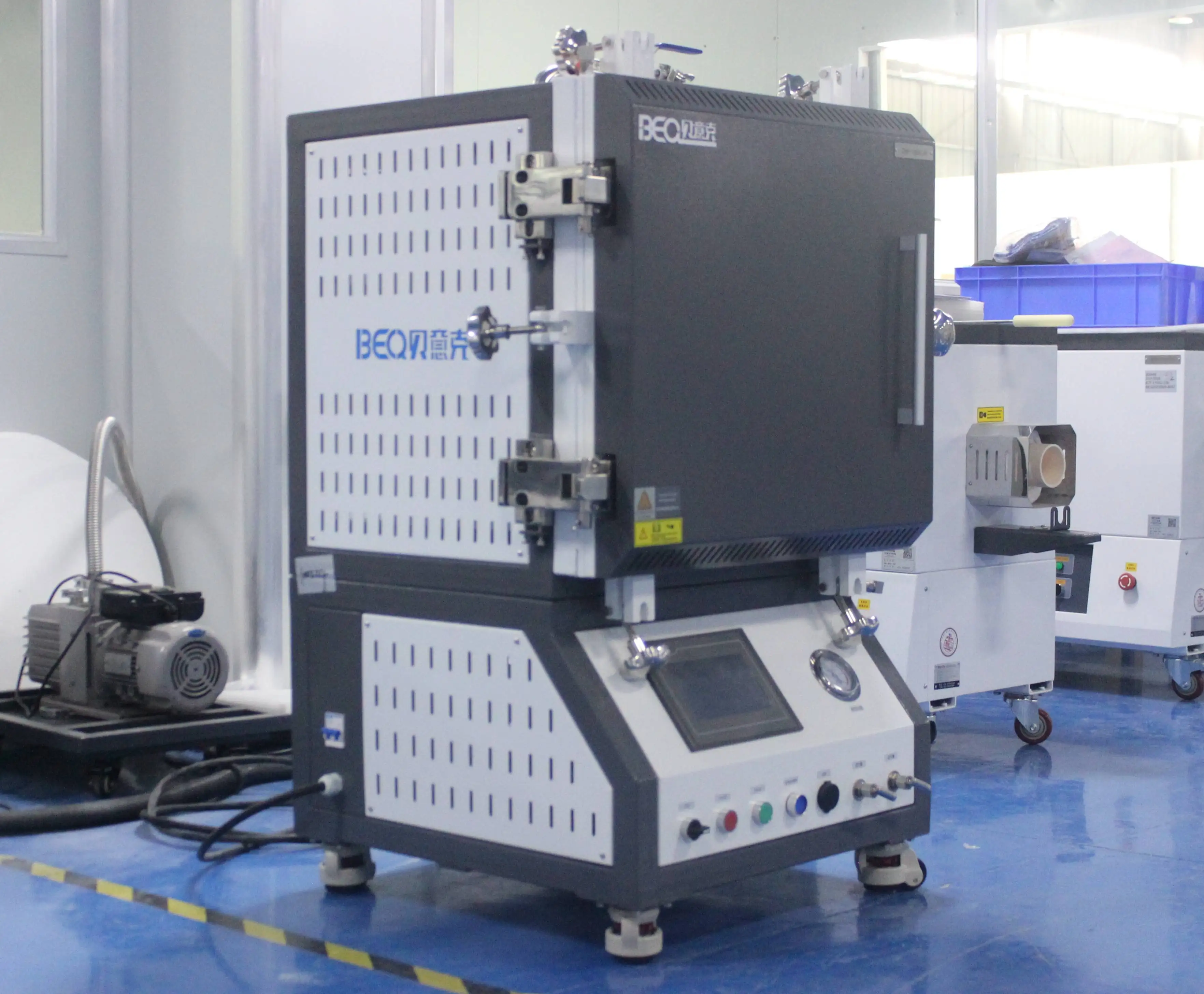 1700C vacuum muffle furnace ZMF-1700C-III with chamber size 250x300x250mm 18.7L