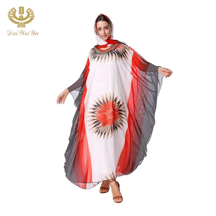 Длинные африканские летние платья из нигерии для полных женщин