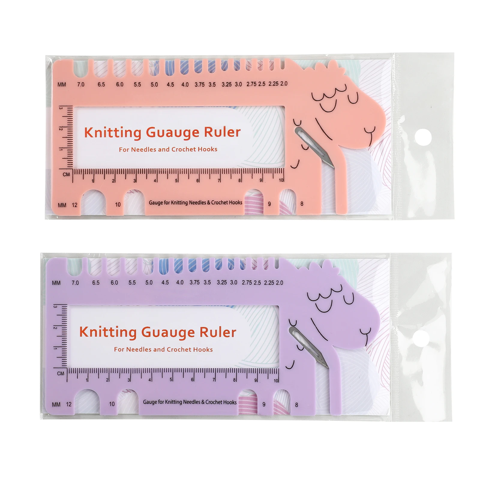 Heavy Duty Knitting Needle Gauge