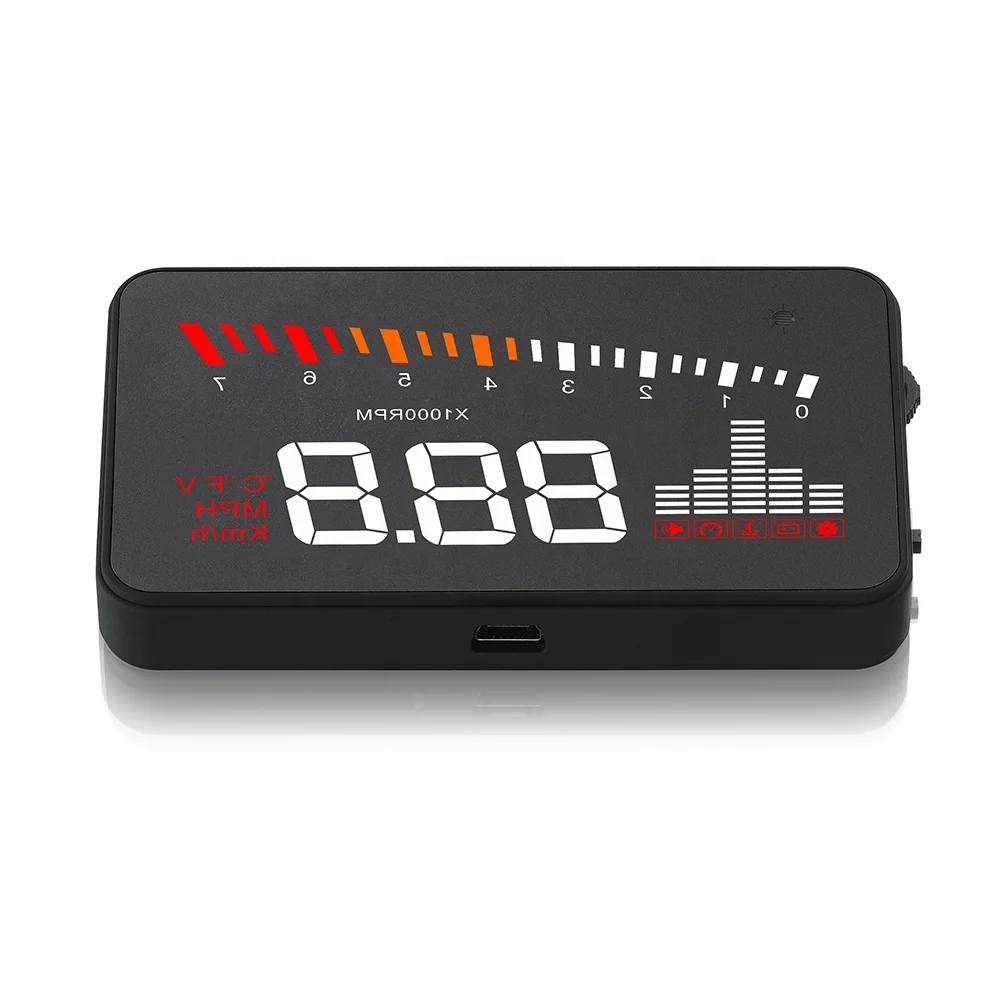 Jfind Новое поступление HUD X5 Up дисплей OBD2 Дисплей на