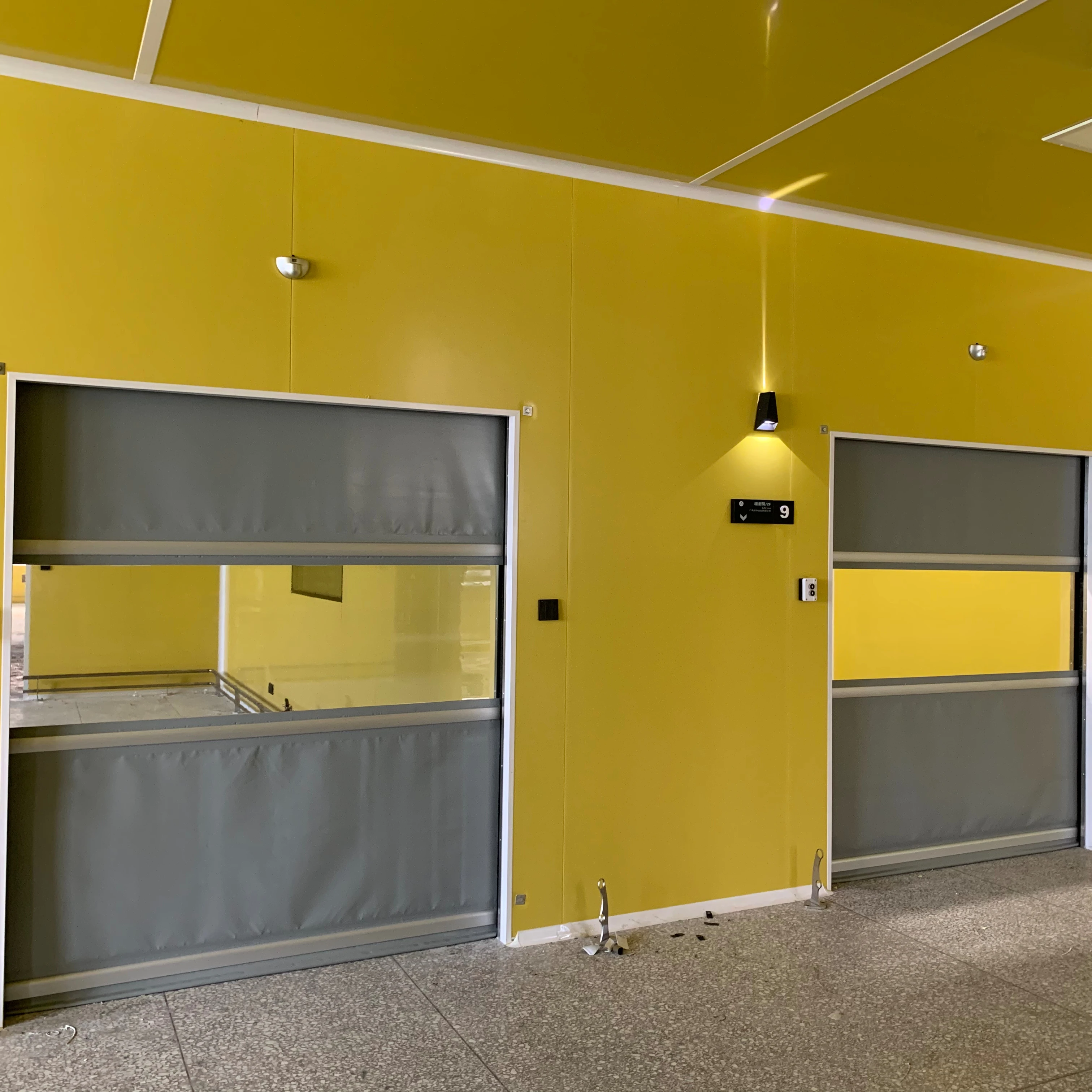 Roll Up Shutter Industrial Overhead Fast high speed rolling door