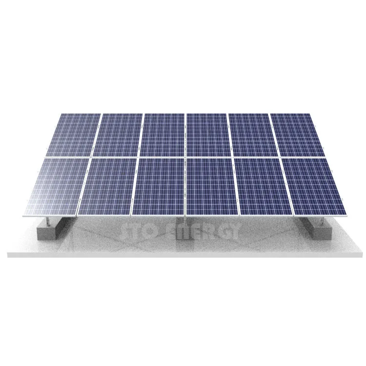 1MW Large-scale steel Structures Framed PV Modules Solar Farm Racking System Ground Mounting Solar Panel Mount System