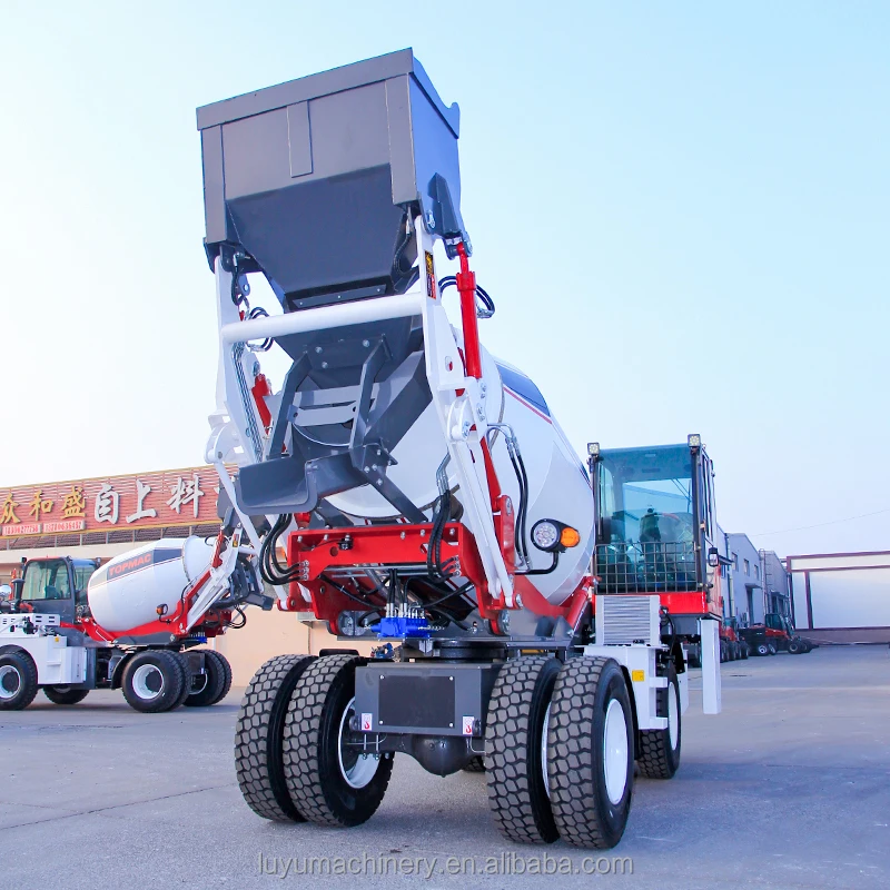 Смеситель бетоносмеситель LUYU 4000 переносной