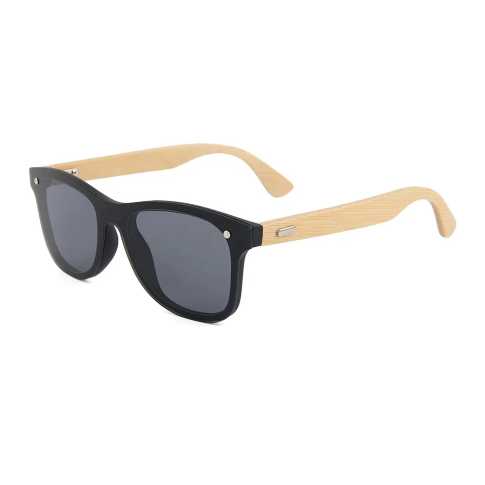 
Wholesale Mirror Lens China Wood Bamboo glasses Custom Logo Cat.3 Polarized 2021 Wooden Sunglasses 
