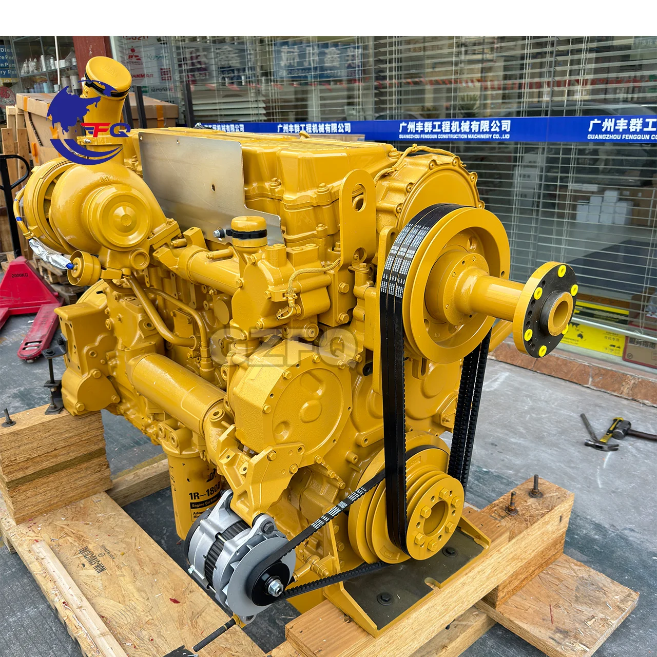 Оригинальный новый дизельный двигатель C15 экскаватора в сборе для гусеницы