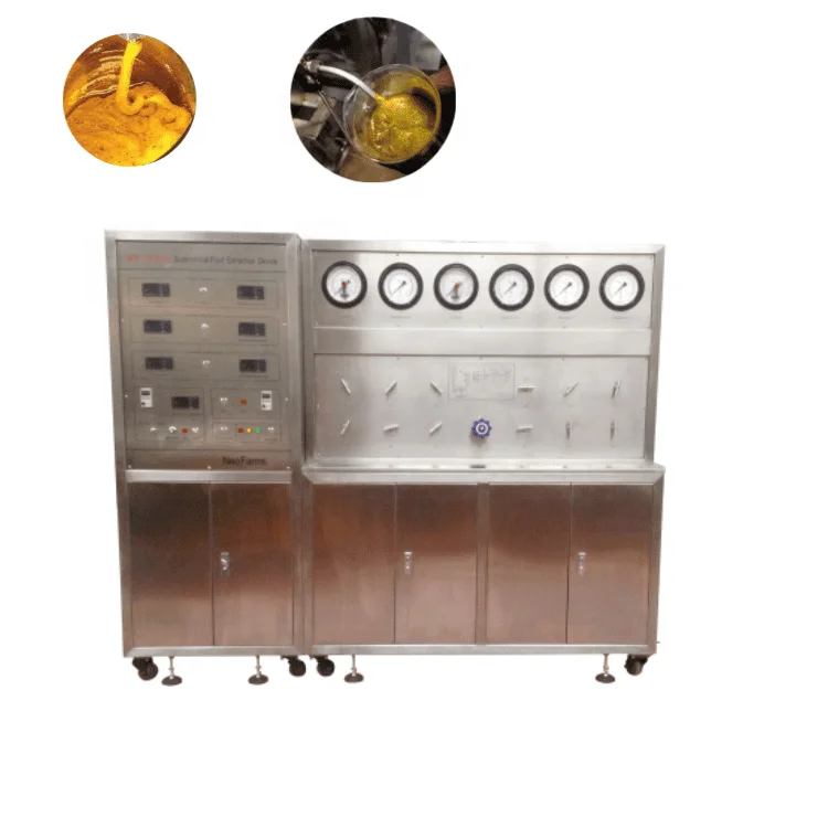 Laboratory scale capsaicin supercritical carbon dioxide extraction equipment super critical CO2 extraction machine