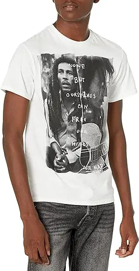 Rasta rastafarian clothing Reggae Bob marley t-shirt