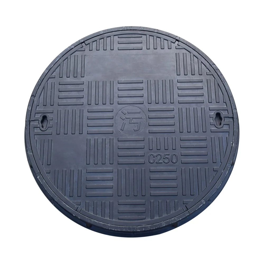 Factory Sale high quality Any surface design or logo are fully supported composite Customized Size manhole cover