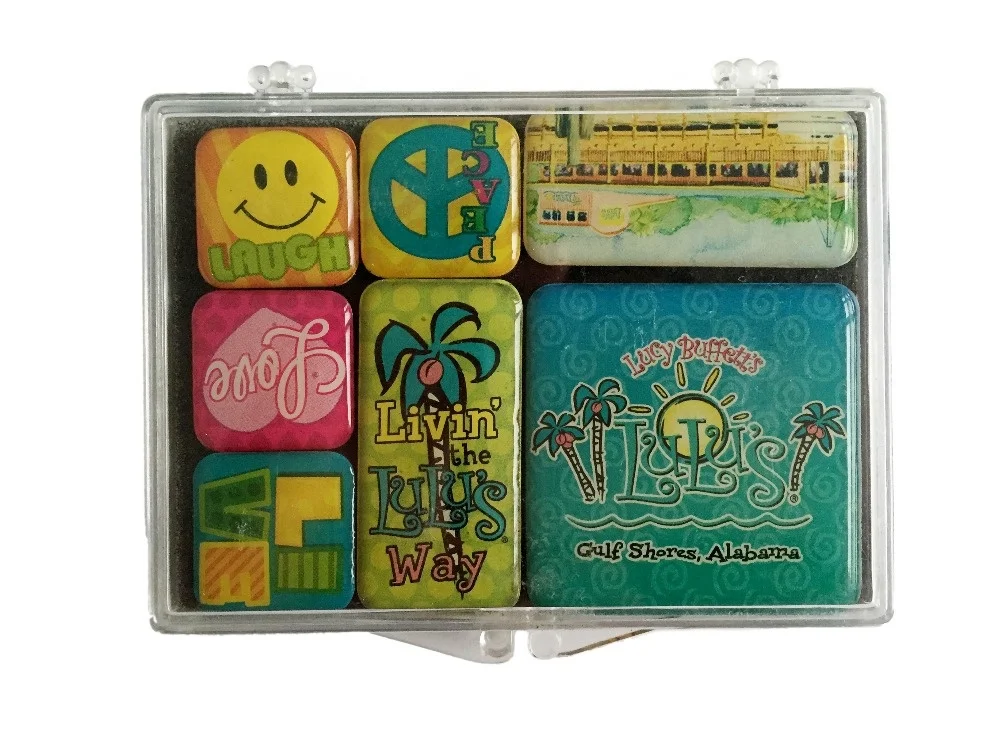 Factory Wholesale High Quality Epoxy Magnetic Set Promotional Magnet Gifts  Epoxy Magnet  For Kids Toys