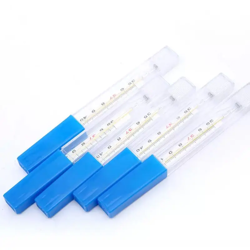 Factory Wholesale Price Medical Mercury Thermometer Glass Clinical Thermometer For Home Use
