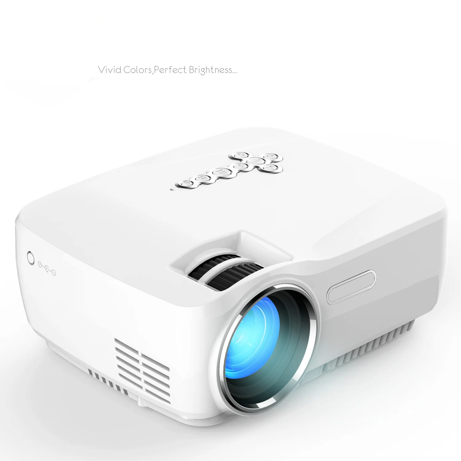  Прямая продажа с китайской фабрики светодиодный проектор HD портативный карманный мини ЖК-дисплей для домашнего кинотеатра входы