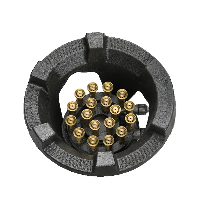 Китайская латунная Форсунка с высокими тепловыми выходами 18 наконечников струйная форсунка газовая горелка