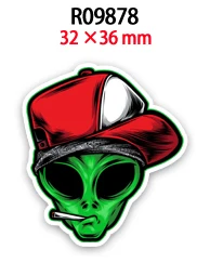 Green Alien Resin Planar Custom designs for DIY Material