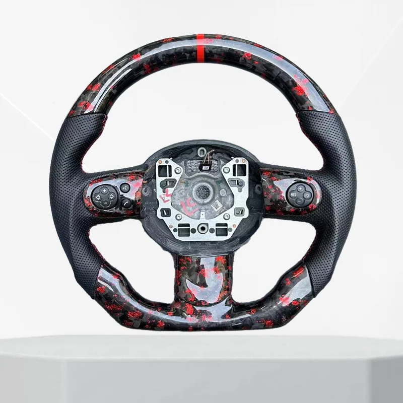 Factory wholesale -bmw Mini Cooper R55/56/60 F55/56 forged carbon fiber steering wheel racing modified steering wheel