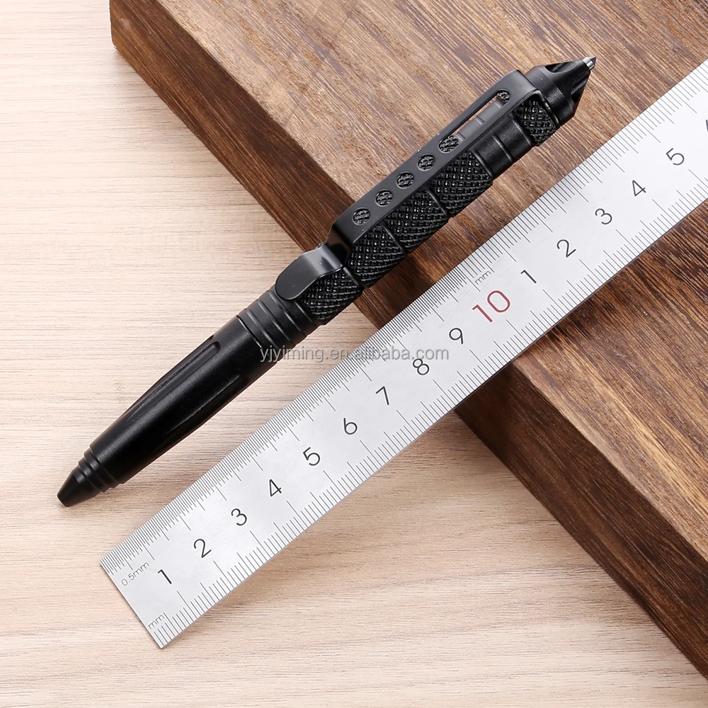 Camping multi Tool Tactical Pen Metal Ballpoint Pen hammer car window  Glass Breaker for office and outdoor