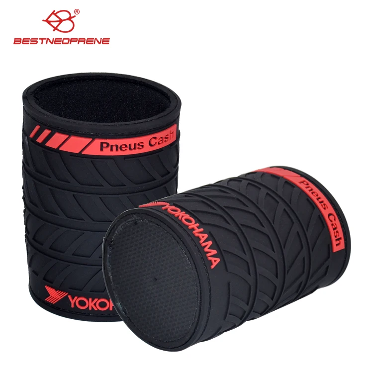 Promotional Tyre neoprene stubby holder,beer holder