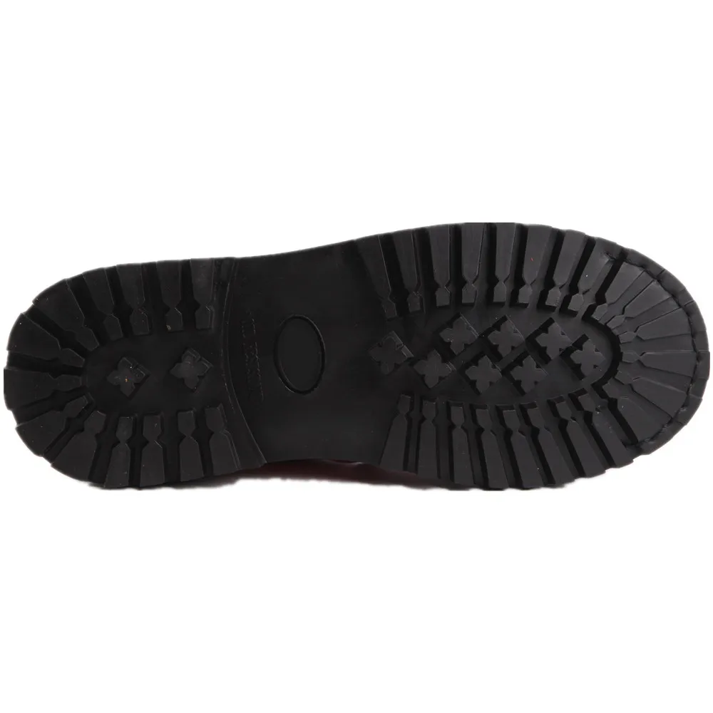 Morning Glory Footwear Pink  Leather Rubber Sole Goodyear Construction Fashion Dealer Boots