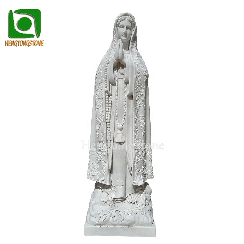 Западная религиозная декоративная статуя Девы Марии каменная Будды