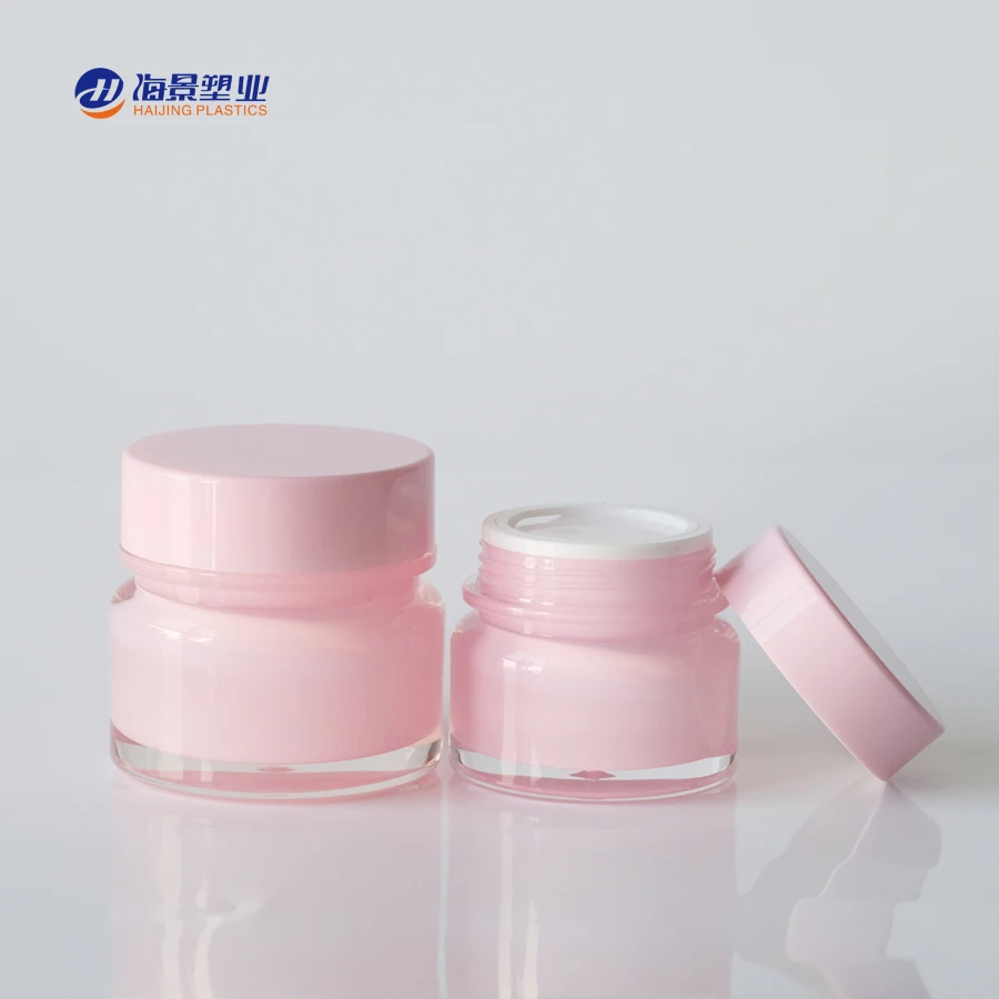 2021 New design 30g 50g acrylic face cream jar acrylic cosmetic container
