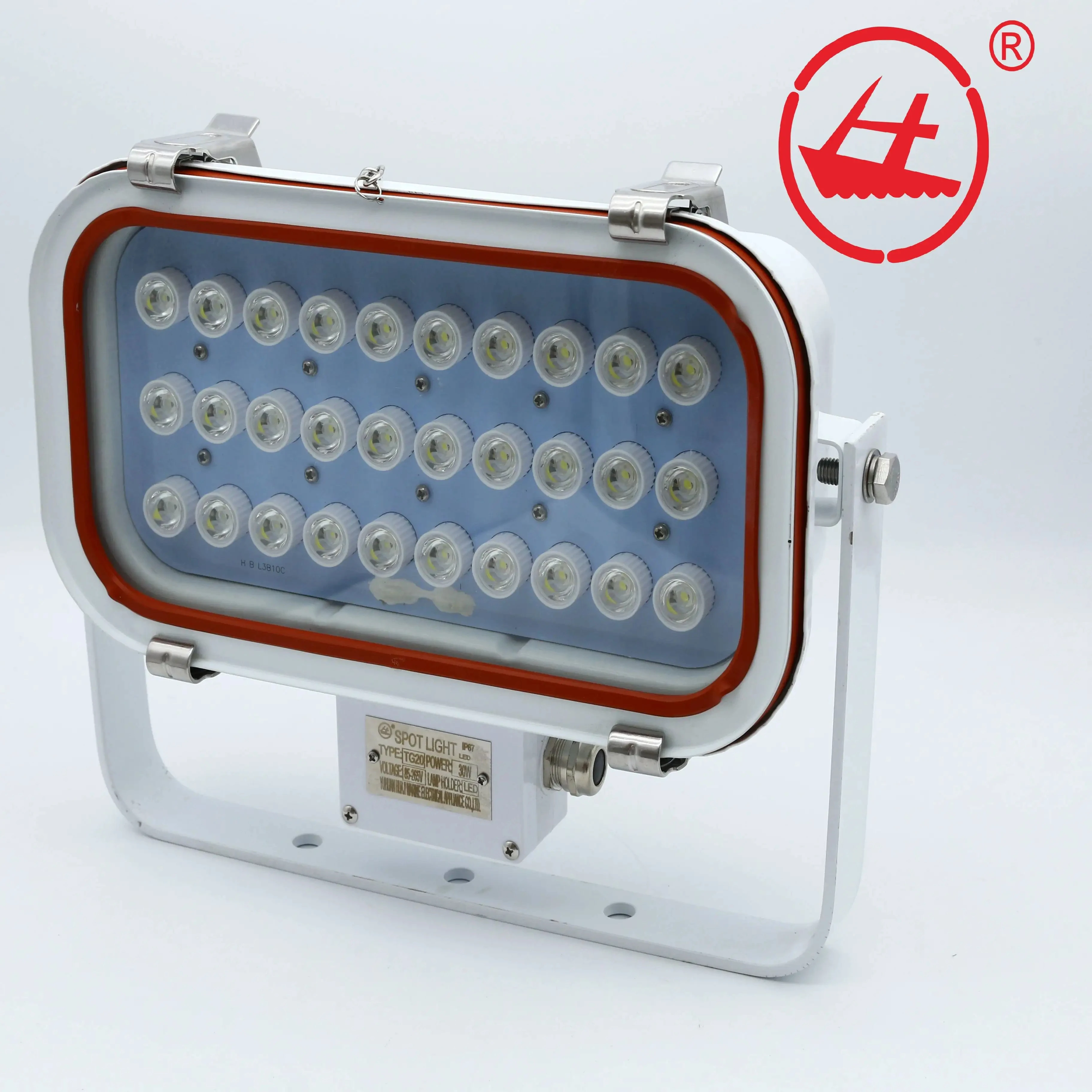 Outdoor stainless steel led marine search lights high waterproof  Marine spot light     TG20