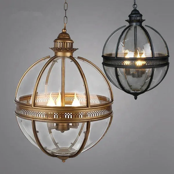 JYLIGHTING Ball Pendant Chandelier Gorgeous Decorative Lighting Fixture Switch Control Iron Glass Small Home Use Hot Sale