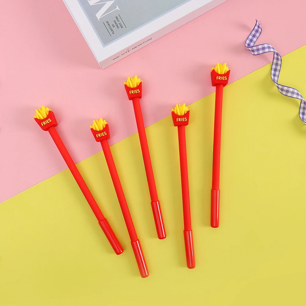 Cartoon Food Toy Lovely Black and White Soft Glue Signature Pen